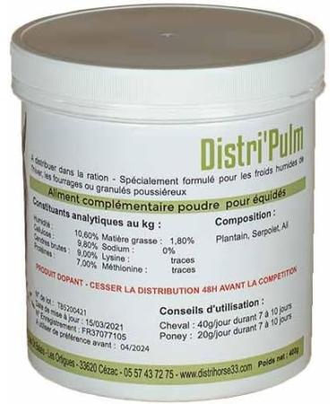 Distri'Pulm Horse Breath and Cough 500 g - Buy Online on GoSupps.com