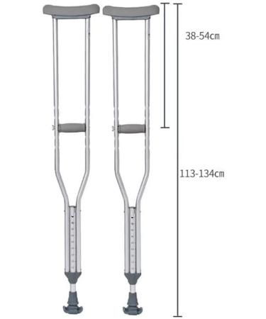 Crutches for Adults Underarm Underarm Crutches for Adjustable Crutch Underarm crutches elderly walker Cane walking stick elderly non- slip feet for Adults and Teenager Great for Tr Lucky Star Selfless - Buy Online on GoSupps.com