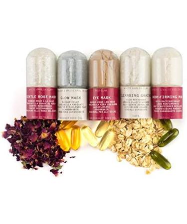 Oleum Vera Rejuvenating Masks DIY Beauty Kit - Make your own Skincare at Home - Organic Ingredients - Buy Online on GoSupps.com