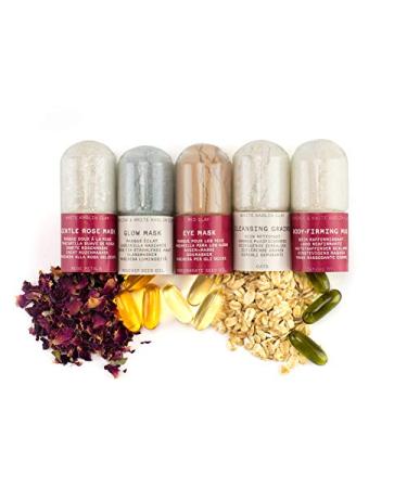 Nourishing Therapy Kit | DIY Organic Masks & Serums | Make Your Own Skincare at Home - Buy Online on GoSupps.com