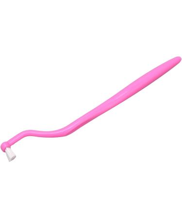 Ververt Touch Orthodontic Toothbrush & Interdental Brush - Professional Portable Cleaning Tool for Braces Soft Head for Oral Care - Pink - Buy Online on GoSupps.com