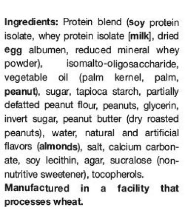 Proti King Fluffy Nutter Protein Bars - 7 Bars, 15g Protein/Serving - Buy Online on GoSupps.com