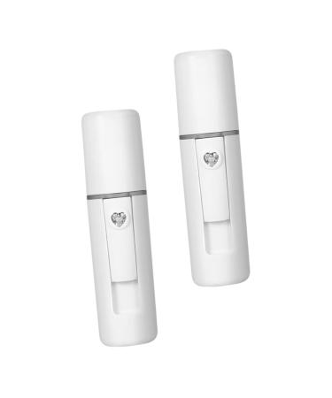 VALICLUD 2 Pi ces Vaporisateur Facial Nano Portable Brume Hydratante et Steamer pour Hydrat