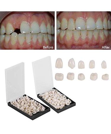 50pcs Temporary Dental Crowns for Porcelain Teeth - Realistic Molar Oral Care | Ships Internationally - Buy Online on GoSupps.com