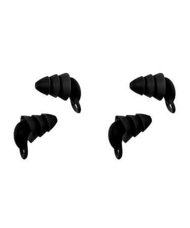 2 Pairs Anti Noise Earplugs Anti-Noise Sleeping Earplugs Safe Ear Plugs Sound Blocking Earplugs Sound Insulation Earplugs Anti-Noise Earplugs Students Earplugs Dormitory Supplies 1 Count (Pack of 1) Blackx2pcs