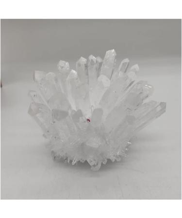Home Decor 1pcs Natural Raw Quartz White Clear Crystal Cluster Stones Crystal Point Specimen Home Decoration Raw Crystals Mi Soothing Crystal Household Crystal Cluster (Size : 600-700g) - Buy Online on GoSupps.com