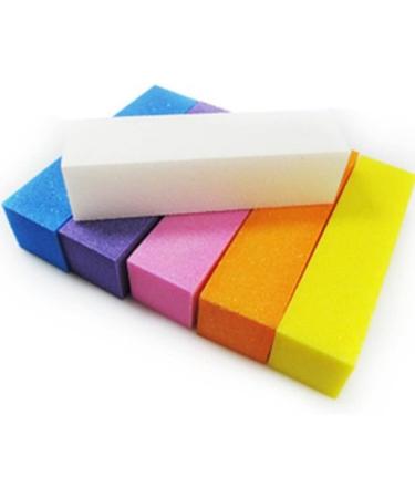 Ultnice 10 PCS Nail Buffer & Polishing Sanding Blocks - Manicure & Pedicure Care Tools (Random Color) - International Shipping Available - Buy Online on GoSupps.com