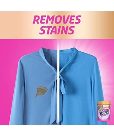 Vanish Oxi Action Crystal White Powder Fabric Stain Remover + Whitener 470g - Buy Online on GoSupps.com
