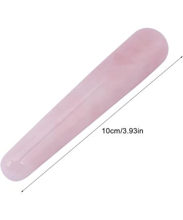 YUECOOM 100mm Natural Quartz Crystal Massage Tab Facial & Body Care Massage Device | Spa Tool for Muscle Nodes (Pink) - Buy Online on GoSupps.com