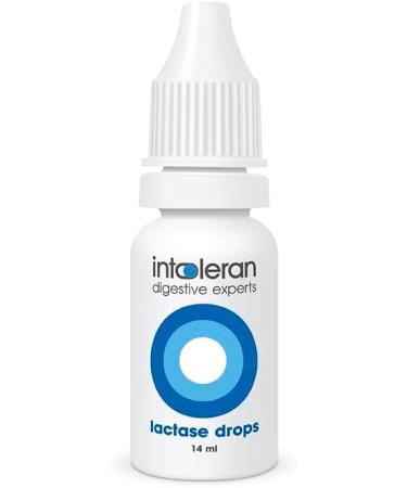 Intoleran Lactase Digestive Enzyme Drops - 0.47 FL Oz (14ml) | Liquid Lactase Enzyme for Lactose Intolerance | Makes Dairy Lactose-Free | Lactose-Free Cooking & Baking | Pure and Vegan | Low FODMAP - Buy Online on GoSupps.com