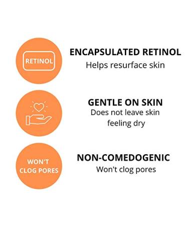 Retinol Night Moisturizer Cream 0.05% with Jojoba Oil, Tea Extract, and Vitamin E - Anti Aging & Firming Cream for Women - 20g - Buy Online on GoSupps.com