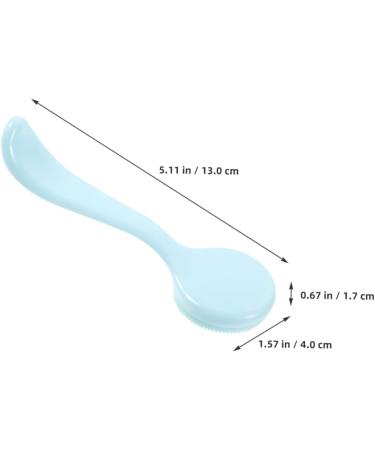 OHPHCALL 4pcs Face Brush Face Scrub Face Wash Brush Face Cleansing Brush Silicone Facial Cleansing Brush Facial Brush Facial Cleansing Brush Exfoliator Silica Gel Portable Scrubber - Buy Online on GoSupps.com