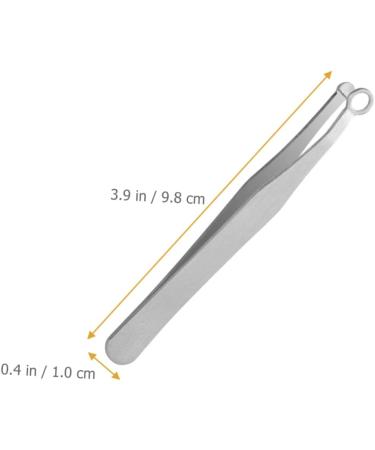 Buy Ipetboom 5 Sets Round Nose Hair Clip Trimmer - Precision Beard & Eyelash Applicator Tools - Stainless Steel Nose Hair & Eyebrow Removal - International Shipping Available - Buy Online on GoSupps.com