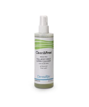 Clean & Free Full-Body Wash & Peri-Cleanser 7.5 oz (Pack of 3) 8 Ounce - Buy Online on GoSupps.com