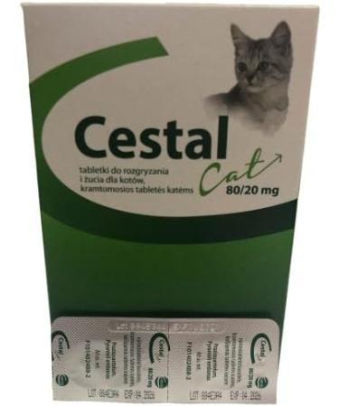 Effective Cat Deworming Tablets - Fight Intestinal Parasites & Diarrhea 2-Piece Pack - Buy Online on GoSupps.com