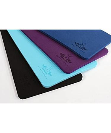 Heathyoga Yoga Knee Pad - Cushioned Support for Knees and Elbows in Yoga, Gardening & More - Purple, 26x10 - Non-Slip Buffer Grip - Buy Online on GoSupps.com