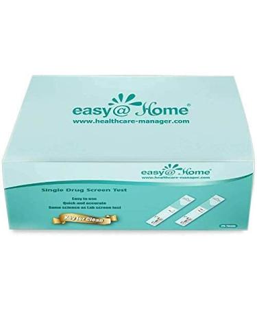 25 Pack Easyhome Single Panel Test Kit (THC) - #EDTH-114 - Buy Online on GoSupps.com