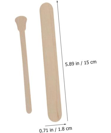 Beaupretty 300 STK Waxed Wooden Sticks & Professional Tweezers - Premium Wax Bars for Smooth Hair Removal | International Shipping - Buy Online on GoSupps.com