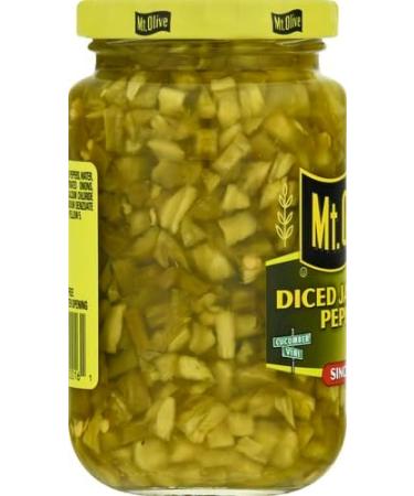 Mt Olive Pickle Co Mt Olive Diced Jalapeno Pepper 12 oz - Buy Online on GoSupps.com
