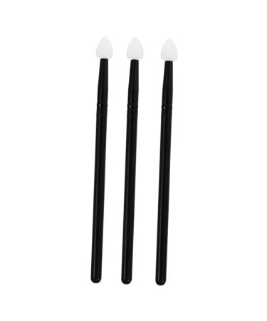 SKISUNO Sponge Applicator 3pcs Makeup Brush Sponge Disposable Eyebrow Brush Eye Shadow Brush for Makeup Woman Glitter Powder