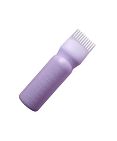 Rongweiwang women-girl men hair dye root brush coloring Applicator hair application Bottle measuring scale hair coloring bottle