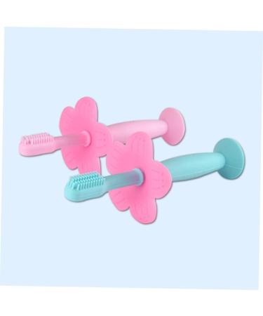 Buy Healvian Baby Toothbrush Set - 2 Pack - Soft Children's Oral Care Brush - Ideal for Kids with Clean Sound Wall Design - Buy Online on GoSupps.com
