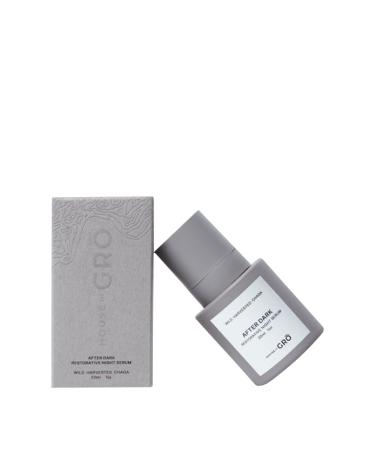 House of Gr AFTER DARK Night Serum | 30ML | Restorative Chaga Mushroom Skincare for All Ages | Inclusive Clean Beauty - Buy Online on GoSupps.com