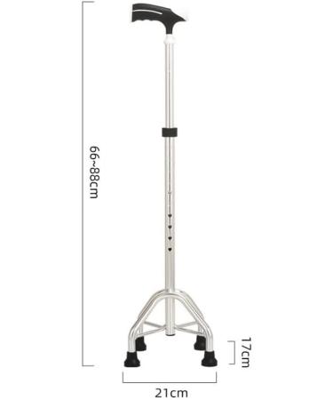 Crutches Elderly Four-legged Walking Stick Walking Aid Cane Elderly Crutches Walking Stick Walker Telescopic Aluminium Alloy Auxiliary crutch Yearn for Run forward - Buy Online on GoSupps.com