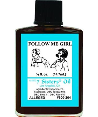 INDIO 7 Sisters Of New Orleans Perfumed Anointing Oil - FOLLOW ME GIRL 1/2oz