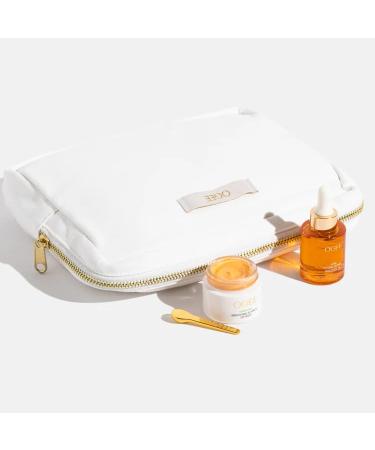 Ogee Natural Retinol Duo - Certified Organic Brightening Botanical Eye Balm & Natural Retinol Bakuchiol Serum 2% Elixir