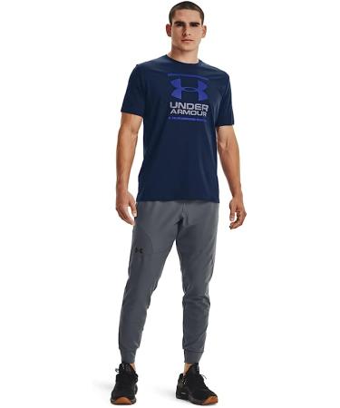 Under Armour Men's Global Foundation T-Shirt - Academy Blue/Royal Blue Large - Buy Online on GoSupps.com