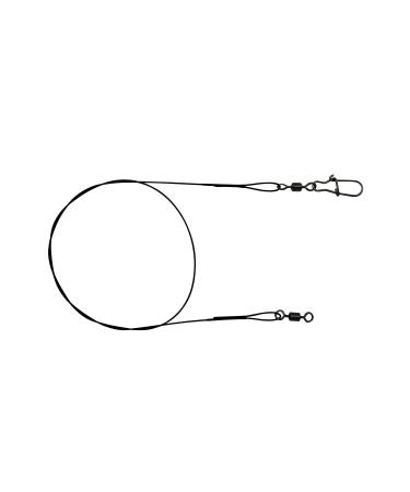 PetrisCatch set of 10 steel leaders with snap hook for pike 25cm/40cm 12kg/20kg 1x7 40cm / 20kg - Buy Online on GoSupps.com