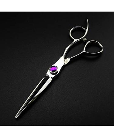 Hair Cutting Scissors 6 Inch Professional Japan 440c Purple Gem Hair Scissors Cutting Barber Makas Haircut Thinning Shears Tools Hairdressing Scissors Set - Buy Online on GoSupps.com