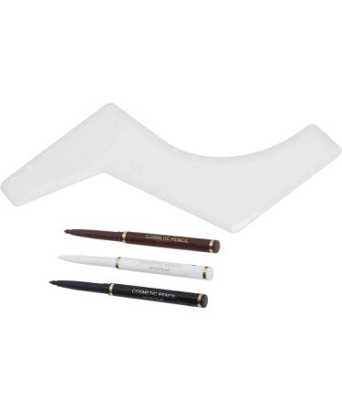 ACOGEDO 4Pcs Men Waterproof Beard Pencil Filler Kit with Long Lasting Beard Fountain Pen and Shape Guide Template for Perfect Beard Lines - Buy Online on GoSupps.com