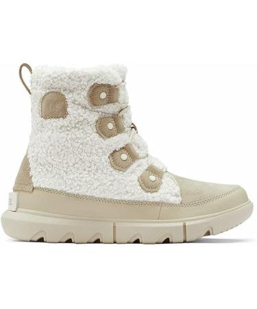 Sorel Women's Explorer II Joan Cozy Boot 7.5 - Ancient Fossil/Sea Salt - Buy Online on GoSupps.com