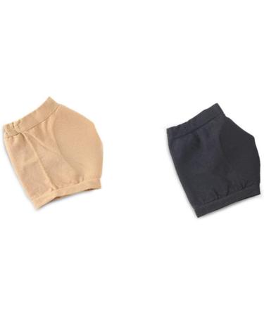 minkissy Black Sock Spa Socks Stockinette Cracked Heel Socks Dry Feet Socks Heel Sleeves for Cracked Heels Black Heel Black Gel Moisturizing Socks High Heel Socks Absorber Damping - Buy Online on GoSupps.com