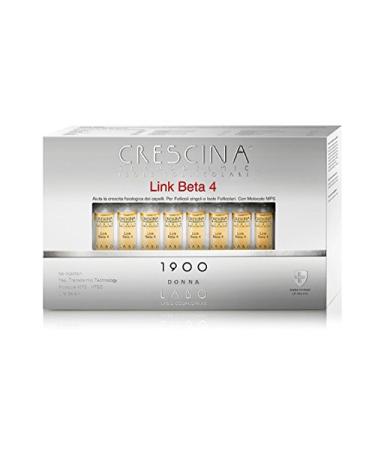 Labo Crescina Follicolare Islands Link BETA-4 Anti-Hair Loss 1900 Women 20 Ampoules