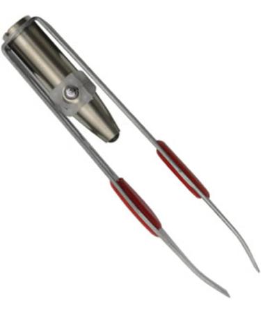 1PC Tweezers With Light Stainless Steel Eyebrow Tweezer Hair Removal Spotlight Eyelash Tweezer Eyebrow Tweezer Professional Beauty Tools Illuminate Dark Areas - Buy Online on GoSupps.com