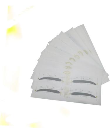 MAGICLULU 36 Pcs 48 Eyebrow Card Eyebrow Tracer Eyebrow Stencil Kit Eyebrow Grooming Stencils Non Woven Quick - Buy Online on GoSupps.com