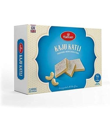 Seelans Haldiram Kaju Katli Indian Sweet Smooth and Creamy Diamond Shaped Made with Cashew and Sugar - 300g (Pack of 3) - Buy Online on GoSupps.com