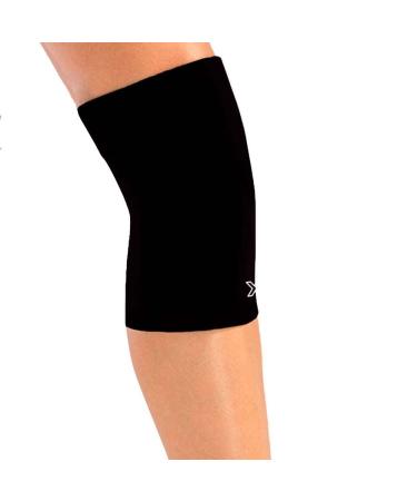 Body Helix Full Knee Compression Sleeve for Knee Pain Relief - Arthritis  Meniscus  Swelling  ACL  Sprains - Knee Sleeve for Women and Men - HSA  FSA Approved Knee Brace (Black  Medium) Black Medium: 12 - 17 knee circu...