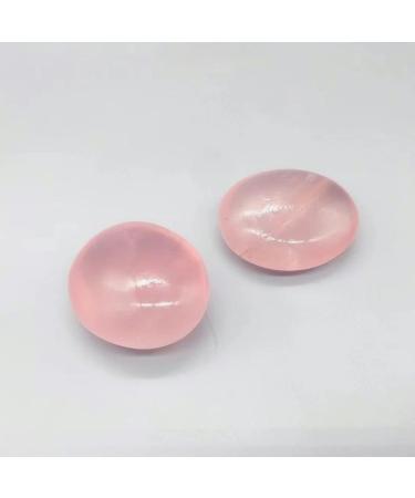 Crystal Crystal Natural Pink Crystal Rough Stone Ornaments Handle Pieces to Play with Stone Oval 1pcs Can be Used for JZIGTDEM - Buy Online on GoSupps.com