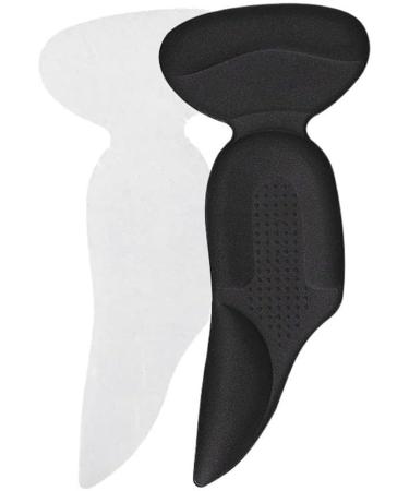 Shoe Heel Sponge Inserts | Anti-Wear Comfort Protectors for High Heels | Soft Foam for Heel Spurs & Cracked Heels (Large Black - Buy Online on GoSupps.com