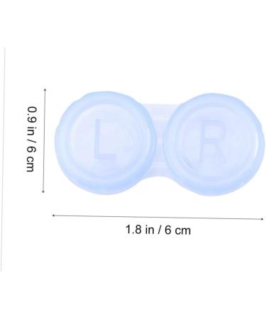 JECOMPRIS 10-Pack Travel Case for Colored Contact Lenses Compact Lens Containers with Mirror & Film | Ideal for International Shipping - Buy Online on GoSupps.com