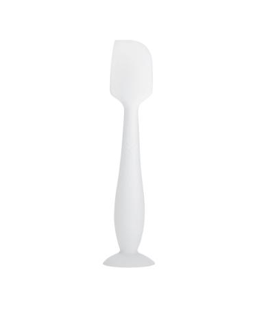 Cream spatula for baby diapers |Portable exquisite baby-po brushes multifunctional diaper-rash cream applicator skin-friendly silicone-baby-po-paste spatula for newborn Yusheng white