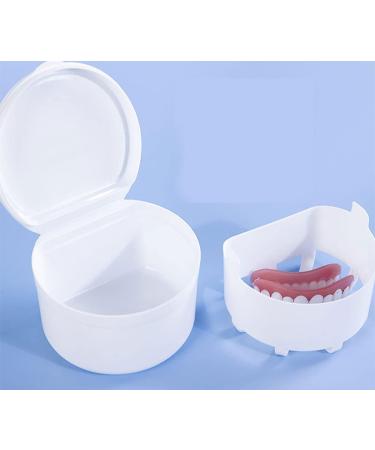 Prosthesis Box & Denture Care Set | Storage Cleaning Brush & Container for Dentures - International Shipping - Buy Online on GoSupps.com