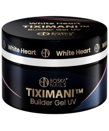 Divine Nails Tiximani White Heart Builder Gel 50 ml - Buy Online on GoSupps.com