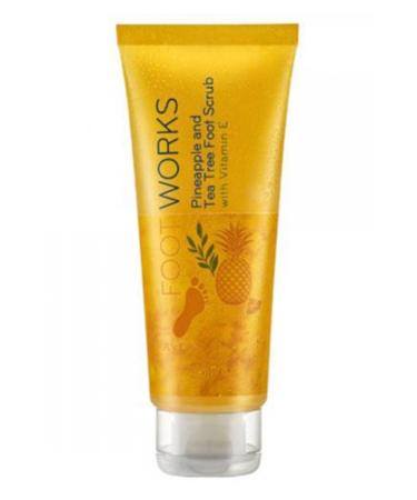 Avon Foot Works Pineapple & Tea Tree Foot Scrub with Vitamin E