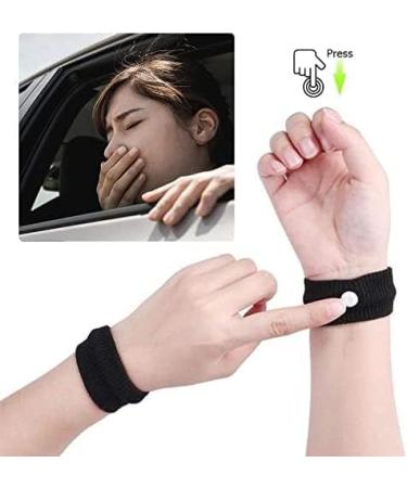 Buy Acupressure Bracelet for Nausea Relief | 8 Pairs Anti-Nausea Bands & Massage Rings for Adults & Kids - No Side Effects | Ideal for Travel Pregnancy & Motion Sickness - Buy Online on GoSupps.com