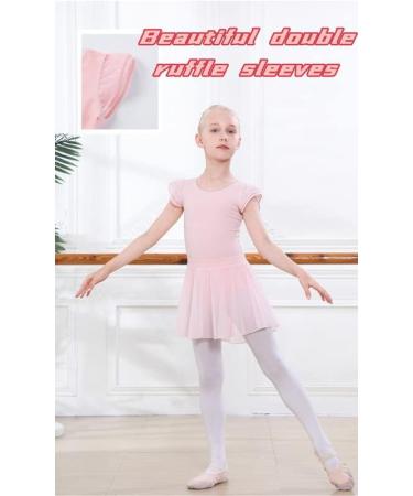 DIPUG Ballet Leotards for Girls Dance Combo with Removable Skirt, Pink, 4-6 Years - Buy Online on GoSupps.com
